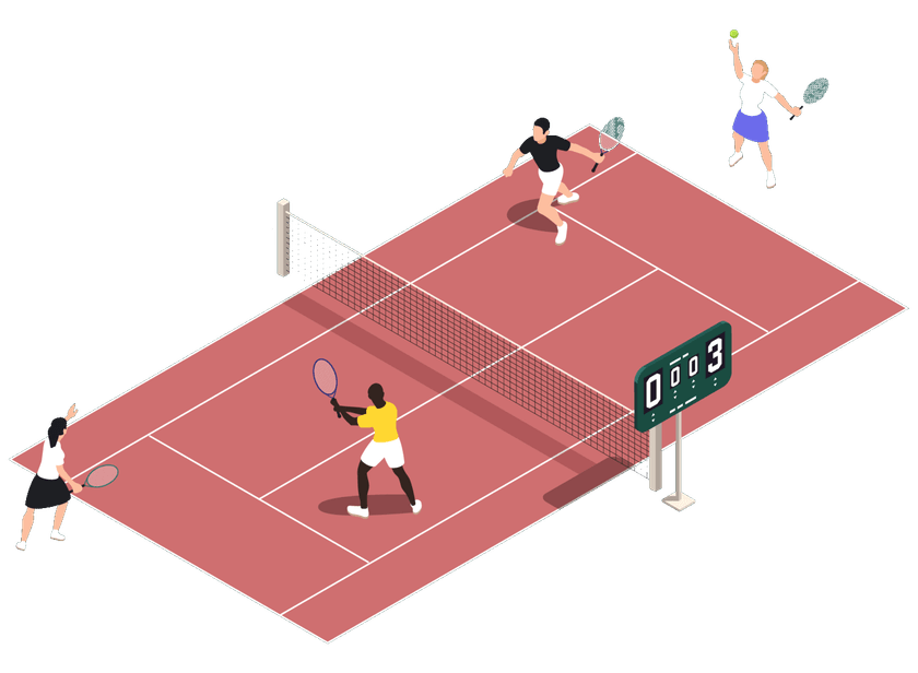 Giocatori in campo